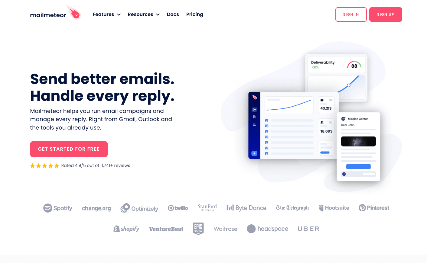 Mailmeteor free website email extractor