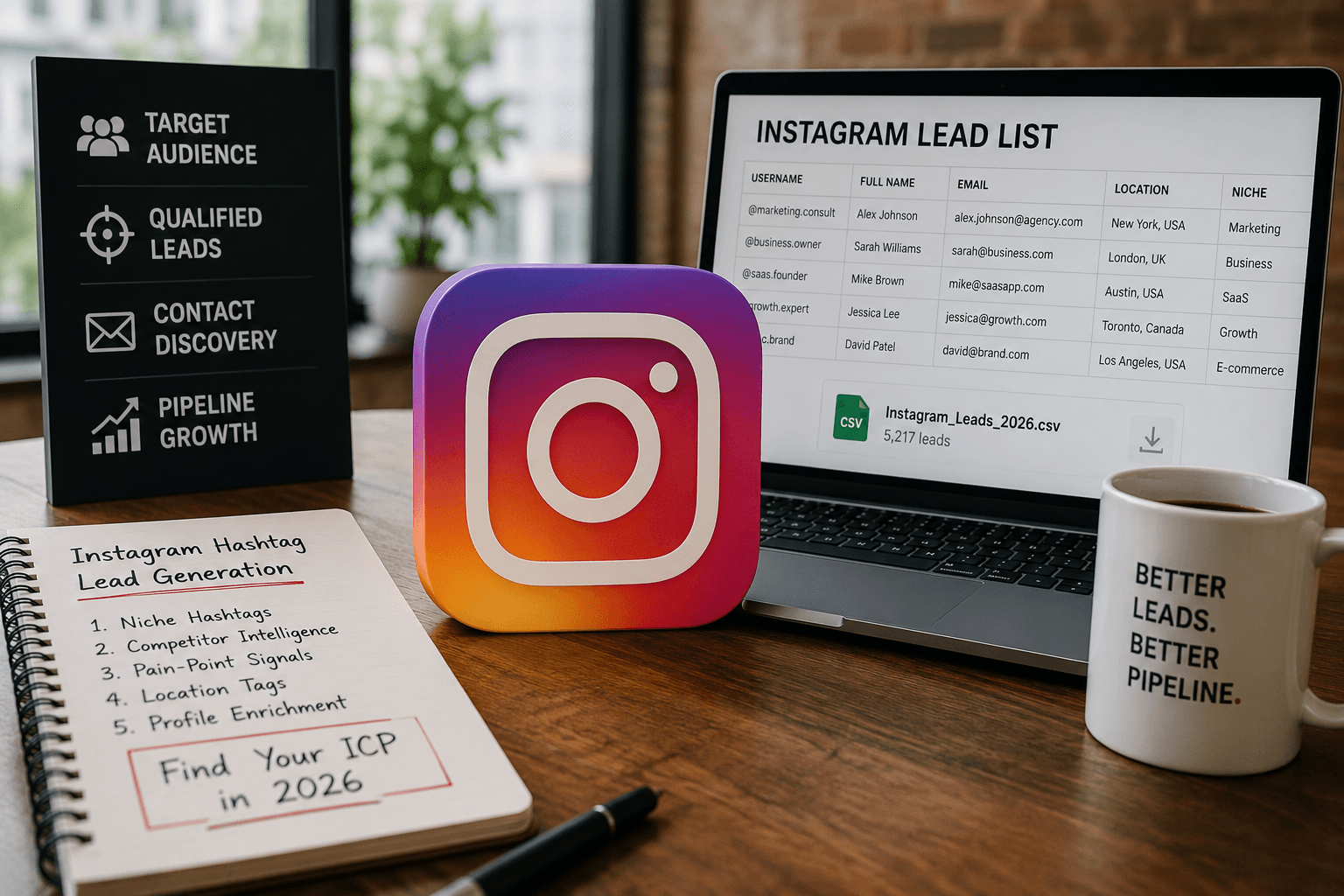 Instagram Hashtag Lead Generation: 5 Strategies to Find Your ICP
